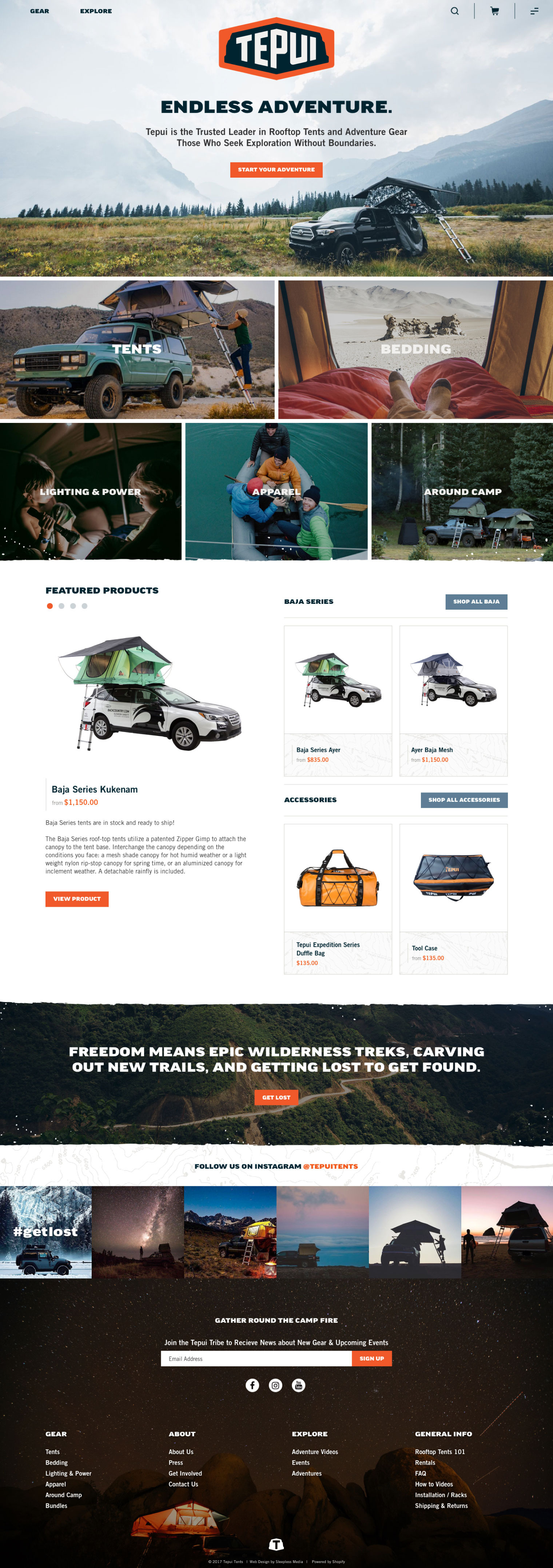 Tepui Homepage