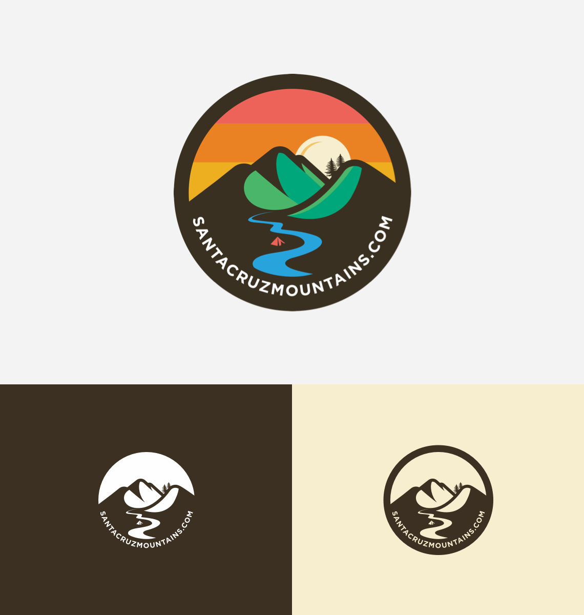 Santa Cruz Mountains - Logo