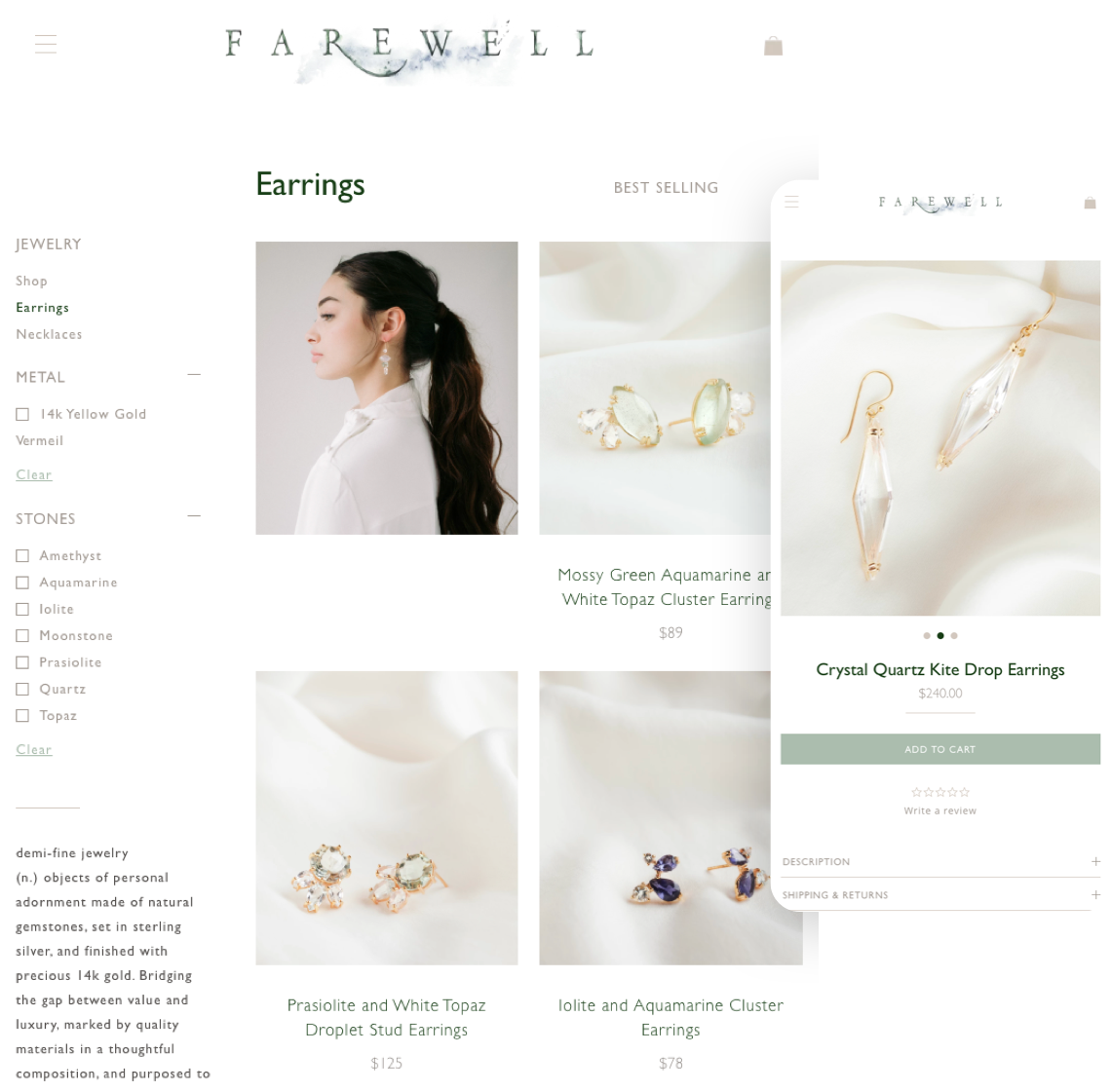 Farewell Jewelry - Mobile Devices