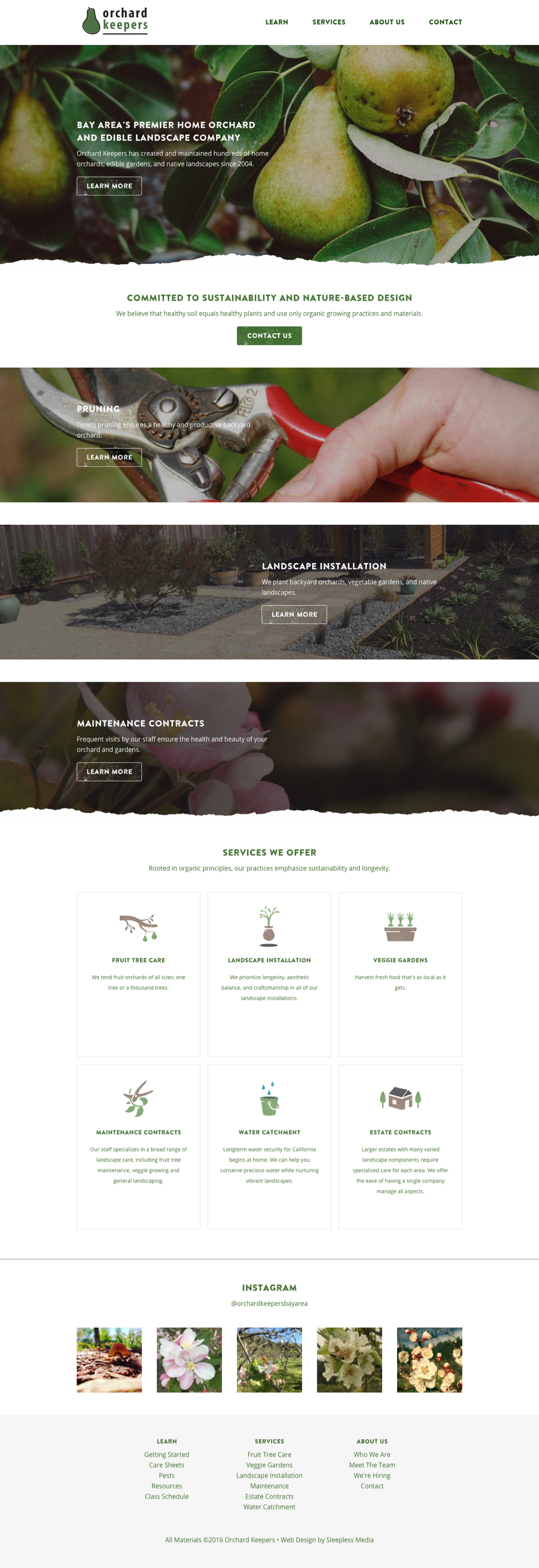 Orchard Keepers Homepage