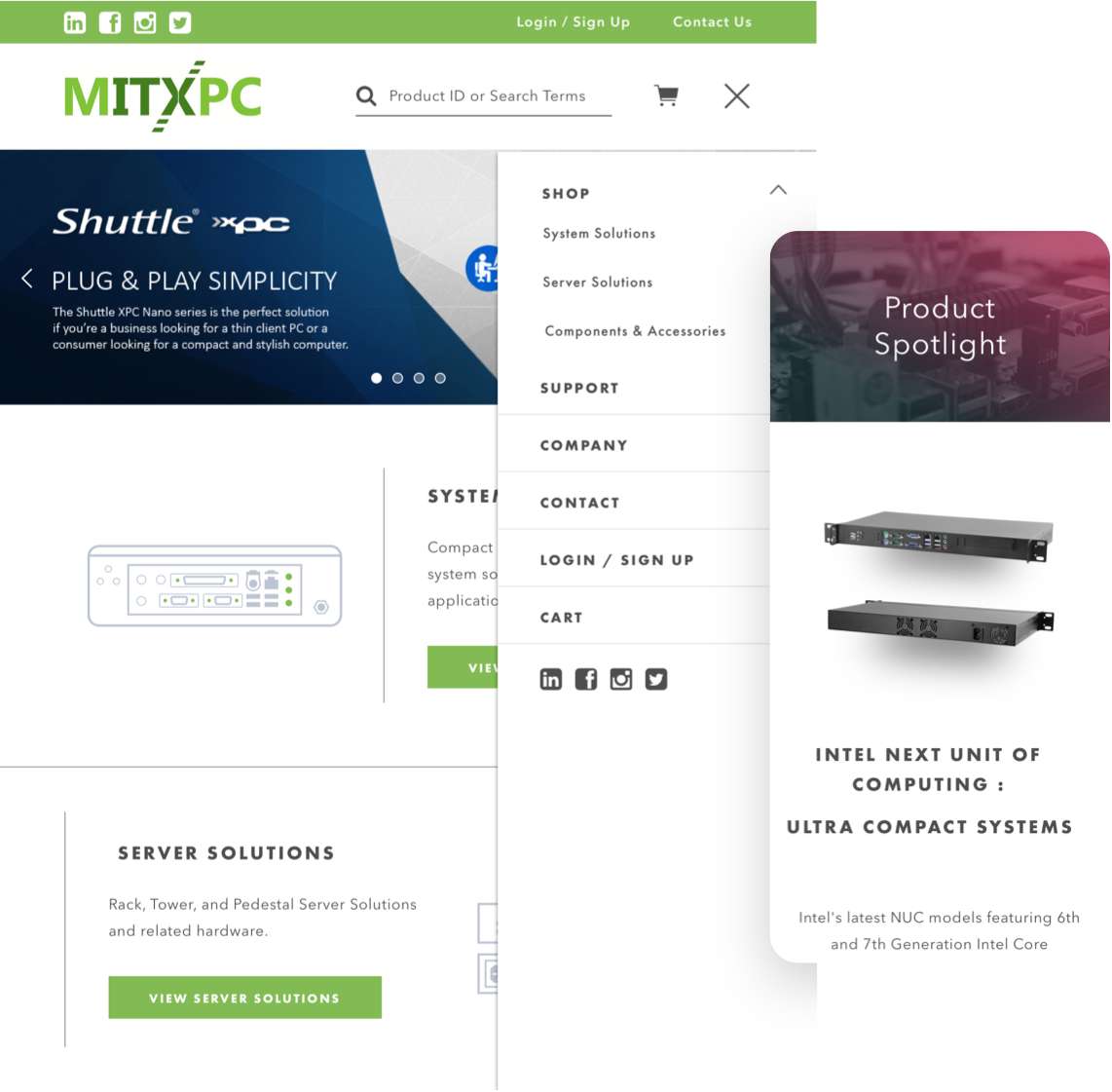 MITXPC Mobile Responsive