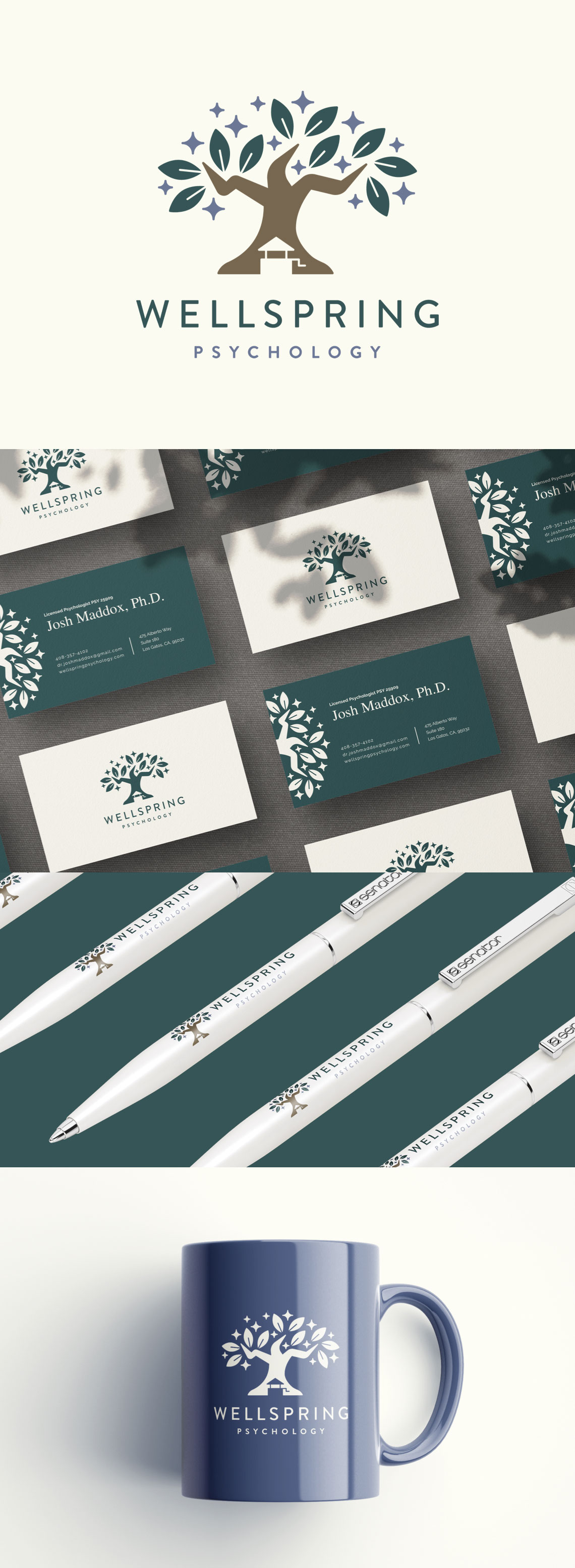 Wellspring Psychology - Branding