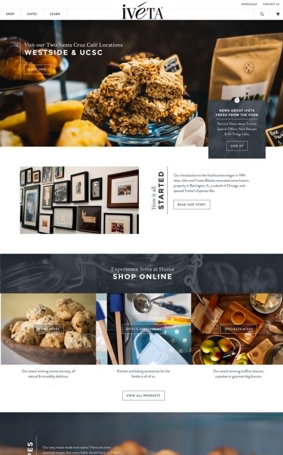 Iveta Gourmet Bakery Shopify Theme