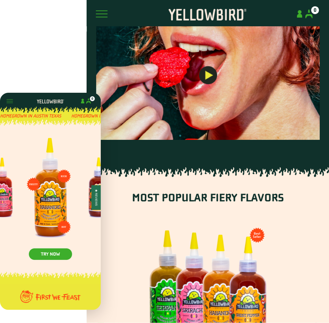 Yellowbird Sauce - Mobile