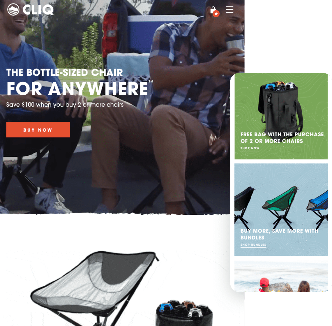 Cliq Chairs - Mobile