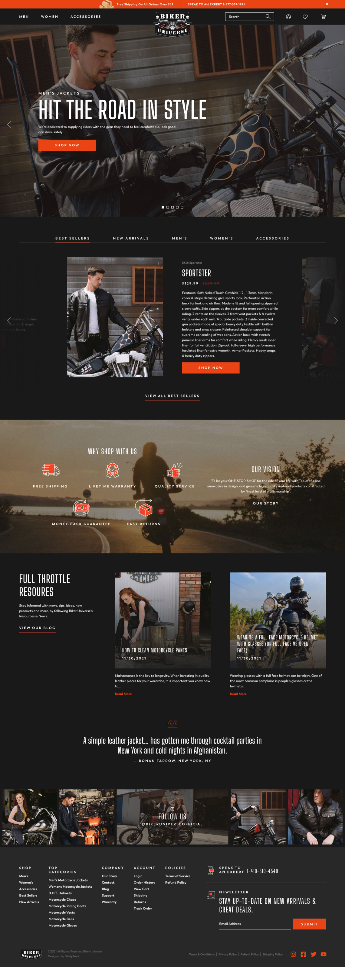 Biker Universe - Homepage